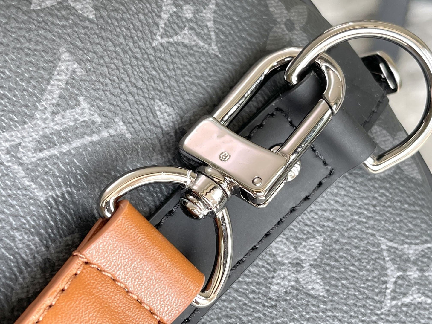 LOUIS VUITTON KEEPALL 45 BANDOULIERE MONOGRAM ECLIPSE