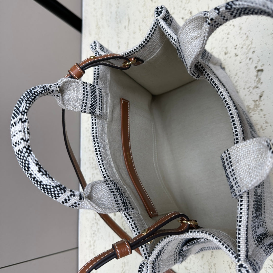 CELINE CABAS THAIS 26 CALFSKIN GREY