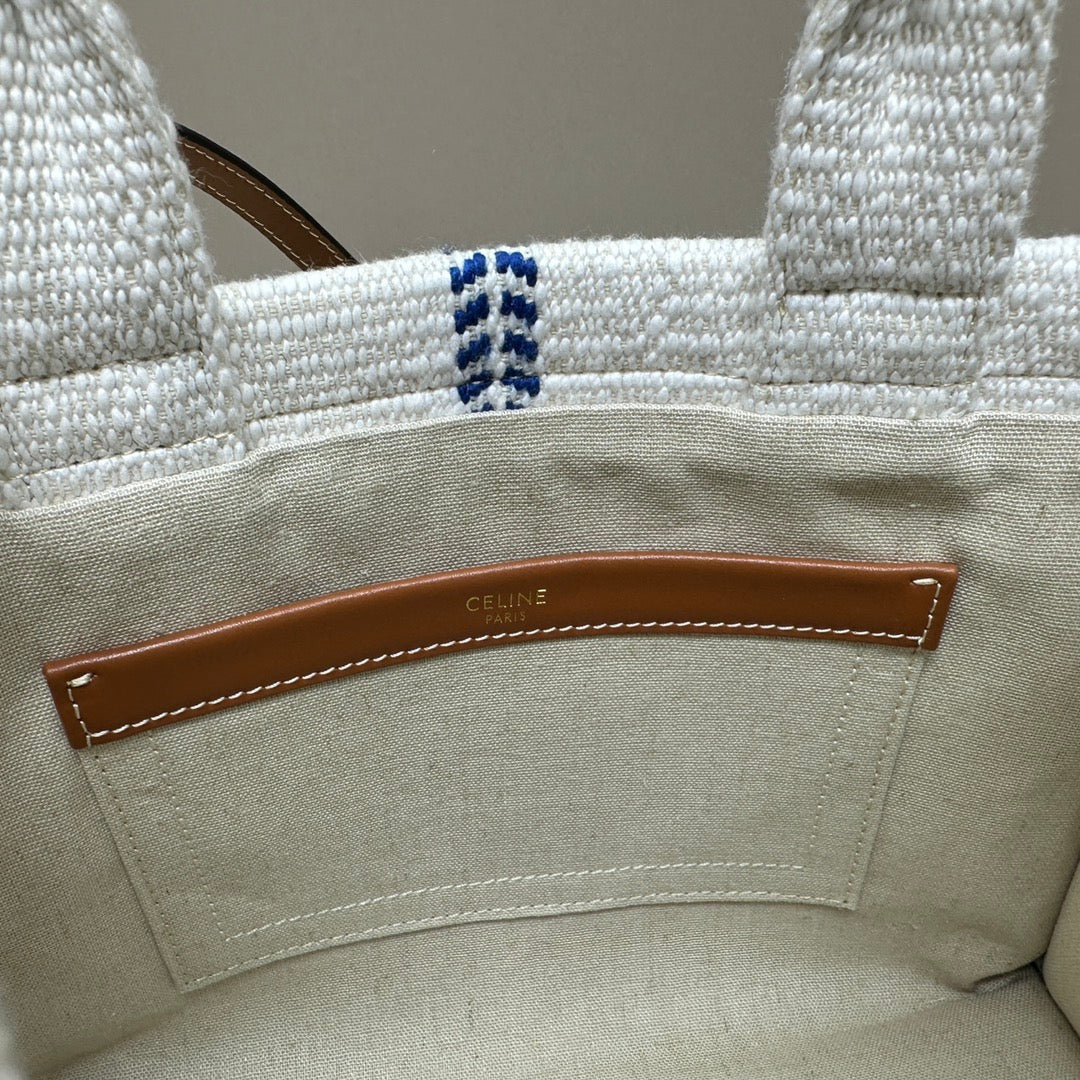 CELINE CABAS THAIS 26 CALFSKIN WHITE
