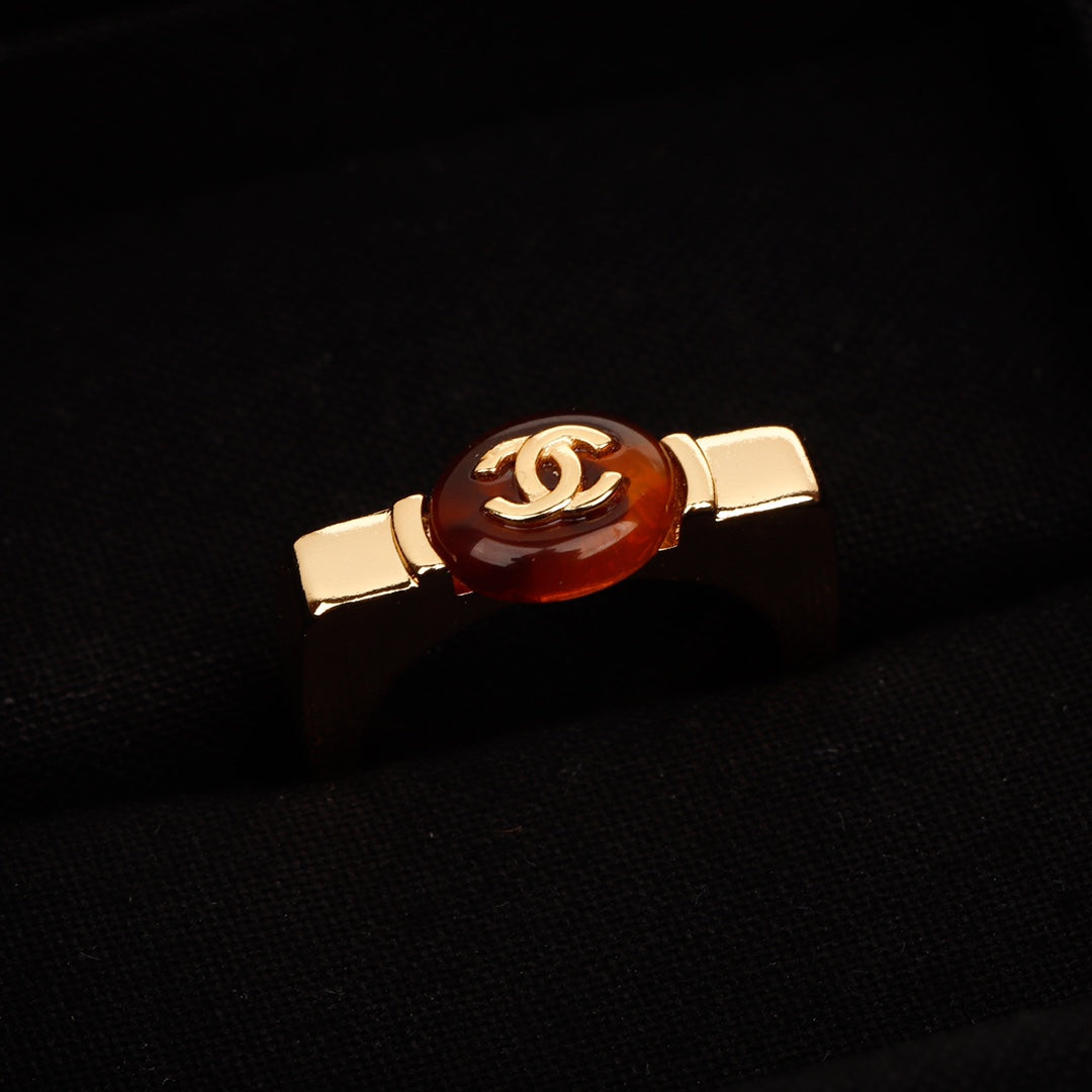 18K Chanel Red Ring