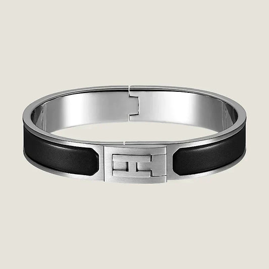 18K Jet Black Hermes Bracelet