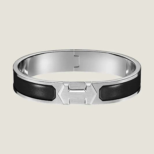 18K Super Hermes Black Bracelet