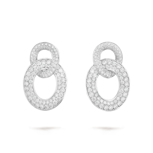 18K Olympia Diamonds Earrings