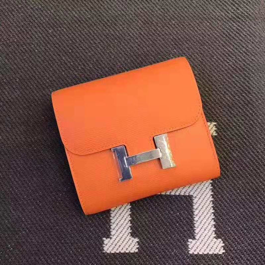 HERMES Constance 13 Orange Epsom Shw