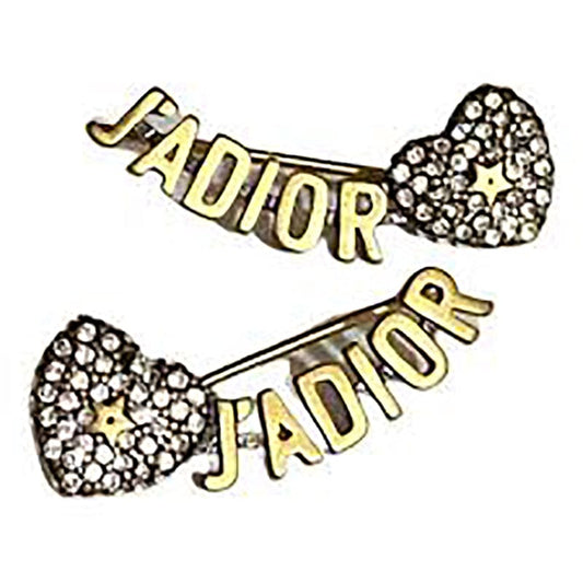 18K Dior J'Adior Vintage Earrings