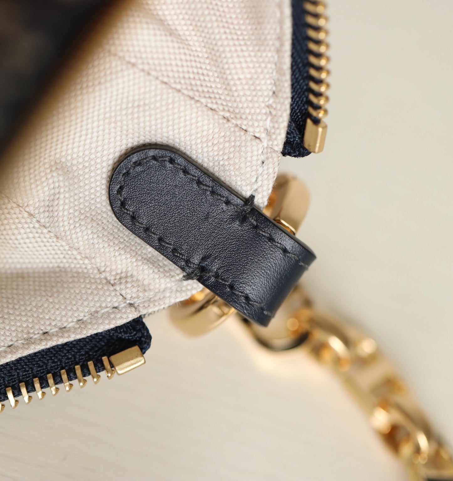 DIOR CD LOUNGE 26 BAG IN BLUE OBLIQUE JACQUARD