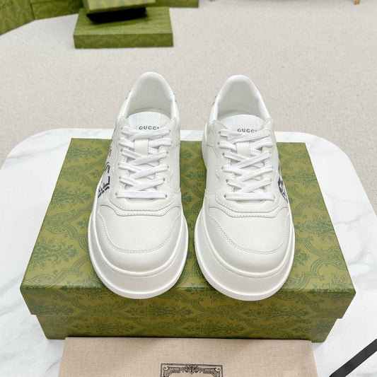 GUCCI TRAINER WHITE CALFSKIN