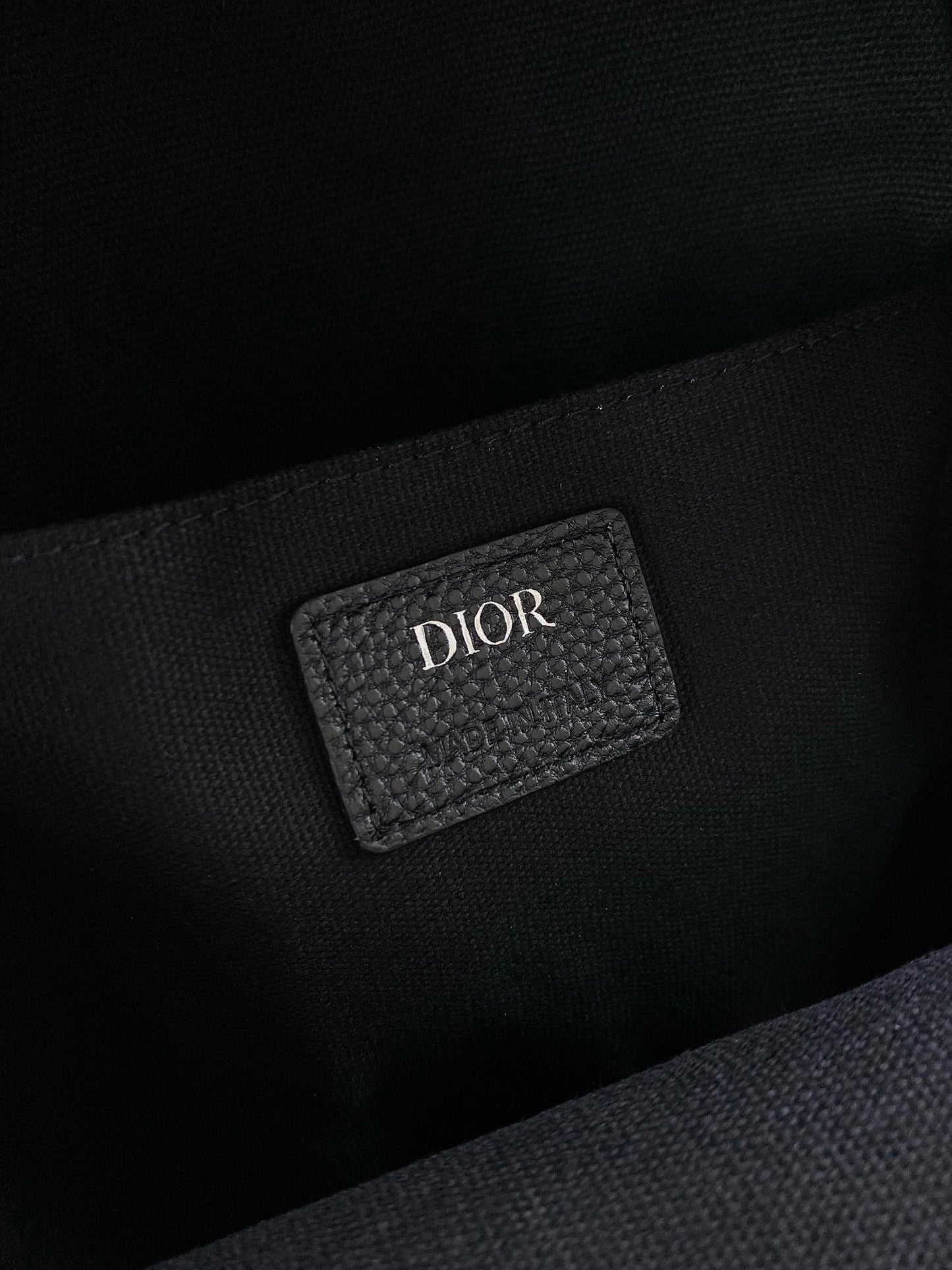 DIOR SMALL BACKPACK 32 BLUE OBLIQUE JACQUARD