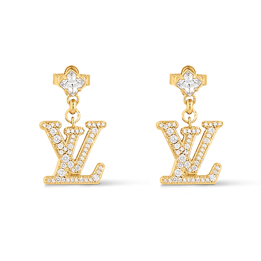 18K Louis Vuitton Lady Earrings