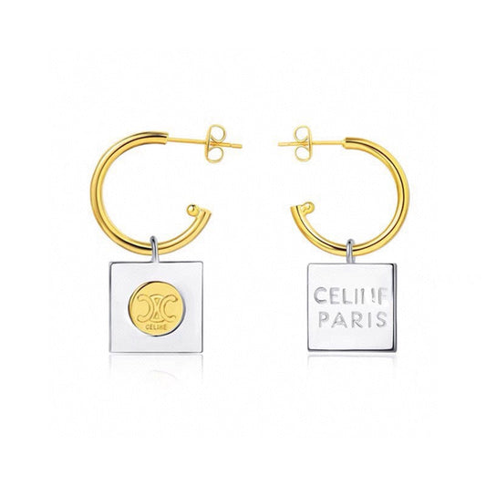 18K Celine Hoops Earrings
