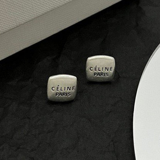18K Celine White Gold Earrings