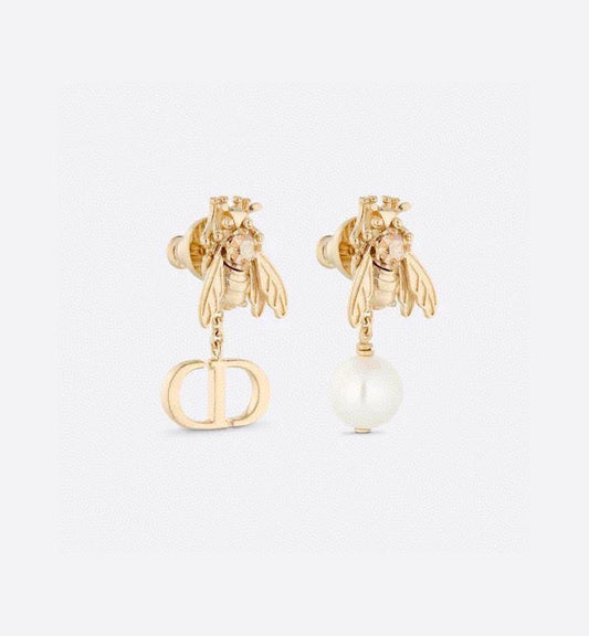 18K Dior Queen Bee Earrings