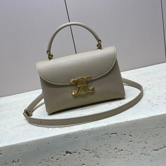 CELINE NINO TEEN 20 BAG IN OAT TAN SOLF CALFSKIN